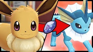 What Happens If You Force Your Starter To Evolve in Lets Go Pikachu And Eevee [upl. by Esnahc]