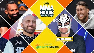 The MMA Hour Alexander Volkanovski Rey Mysterio in studio Darren Till and More  Oct 16 2023 [upl. by Samuela]