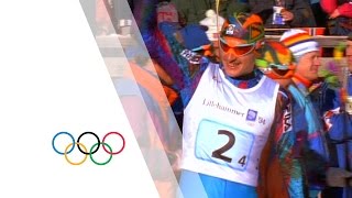 De Zolt amp CrossCountry Skiing Relay  Part 5  The Lillehammer 1994 Olympic Film  Olympic History [upl. by Eiramrebma56]