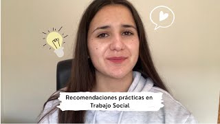 Recomendaciones prácticas en Trabajo Social [upl. by Mukerji973]