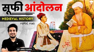 Sufi Movement Explained  Medieval Indian History for UPSC  Anuj Garg [upl. by Jonah]