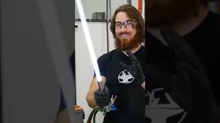 REAL Lightsaber from Hacksmith Industries [upl. by Suitangi387]