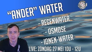 🔴 LIVE quotanderquot water IONENWISSELAAR  REGENWATER  OSMOSE  Aquarium Sunshine Valley [upl. by Ativ]