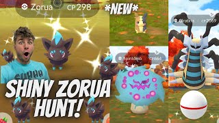 ✨Shiny Zorua and Shiny Spiritomb Hunt Morpeko and More in Pokemon Go✨LIVE [upl. by Edith164]