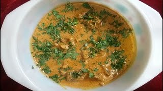 Hyderabadi Mutton Korma  How to make Hyderabadi Mutton Korma  Mutton Korma Recipe Video [upl. by Witherspoon349]