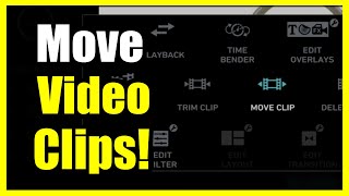 How to Move Video Clips on Timeline using Sharefactory on PS5 Video Editing Tutorial [upl. by Otsedom25]