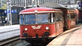 Die Ürdinger Schienenbusse der EVB in Bremen 2015 Moorexpress [upl. by Learrsi]