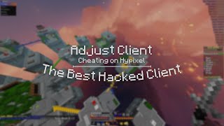 Adjust  The Best Hacked Client [upl. by Naman]