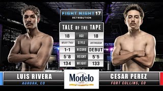 FN17 Day Show LUIS RIVERA VS CESAR PEREZ [upl. by Emoraj]