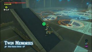 Twin Memories Shee Vaneer Shrine Legend of Zelda Breath of the Wild [upl. by Haliek]