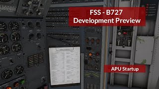 FSS 727  Sound Preview APU Startup [upl. by Flavio]