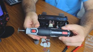 Cordless Rotary Tool  4V Rotary Tool Kit PHALANX [upl. by Bogart395]