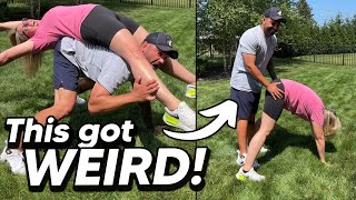 This got WEIRD Somersault Challenge [upl. by Asyl]