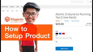 การ Setup product Magento 2 [upl. by Htrag398]