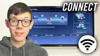 How To Connect Panasonic TV To WiFi  Full Guide [upl. by Eniffit]