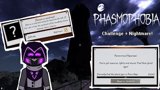 Point Hope Challenge  Nightmare Practice  Ranger Challenge Phasmophobia [upl. by Anton512]