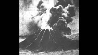 Krakatoa Eruption Real Sound 1883 [upl. by Airol]