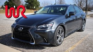 2017 Lexus GS 200t  WR TV POV Test Drive amp Review [upl. by Lleval]