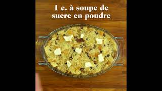 🍮 Pudding simple 🍰 recettefacile dessert gourmand faitmaison cuisineaz [upl. by Seravart]