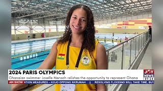 Paris 2024 Ghanaian swimmer Joselle Mensah relishes the opportunity to represent Ghana  AM Sports [upl. by Schlesinger]