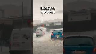 Badalona lluvia agua barcelona shorts españa [upl. by Amando]