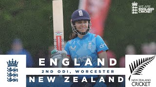 Bouchier Smashes Century  Highlights  England v New Zealand  2nd Women’s Metro Bank ODI 2024 [upl. by Richara]