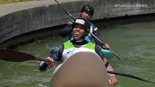 Mens Kayak Cross Final  2023 ICF CanoeKayak Slalom World Cup Augsburg Germany [upl. by Poirer]