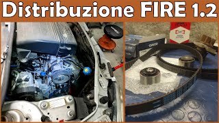 HO DOVUTO RIFARE LA DISTRIBUZIONE al FIRE 12  Sostituzione Cinghia Tenditore e Pompa Acqua [upl. by Shult]