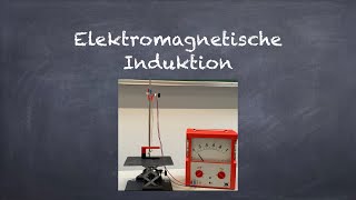 elektromagnetische Induktion [upl. by Vickie]