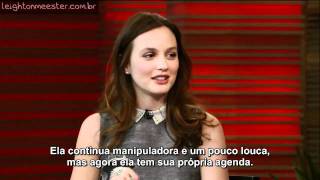 Leighton Meester Live With Regis and Kelly 2011 legendado [upl. by Donahue]