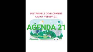 Agenda 21Earth summitshorts [upl. by Itnavart]