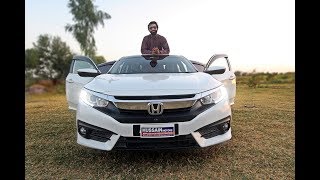 Honda Civic 18 iVTEC Oriel Complete Review Price amp Specs  Pakistan [upl. by Leicam50]