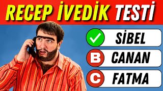 Recep İvediki Ne Kadar Tanıyorsun 🧠 Recep İvedik Testi [upl. by Nosreffej]