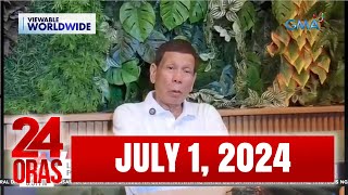 24 Oras Express July 1 2024 HD [upl. by Manny]