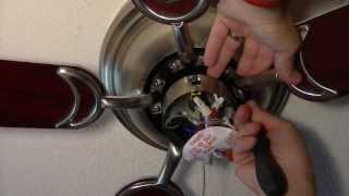 Installing a Ceiling Fan Westinghouse Contempra Pro Trio ETLESGWContempra TrioWH08 [upl. by Kcirredal721]