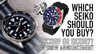 How To Choose Between Buying A Seiko SKX009 Or SKX007 amp New Series Announcement [upl. by O'Neill607]