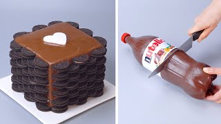 The Best Chocolate Cake Hacks  Easy And Tasty Cake Decorating Ideas So Yummy Cake [upl. by Elatia]