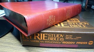 The Ryrie Study Bible NASB [upl. by Frymire242]