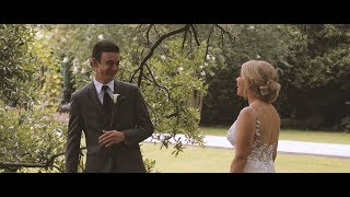 Brooke  Joe  Houmas House Wedding  The Greatest Groom Tears and First Look [upl. by Spragens]