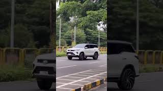 Modified fortuner legender with 22 inch alloy wheels 🥵🔥🔥 alloywheels fortuner [upl. by Charmain]