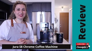 How to use the Jura S8 Super Automatic Espresso Machine [upl. by Paulette833]