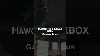 Haworth x XBOX Fern gaming chair  haworthathome myhaworth xbox rickeearts gamingchair [upl. by Ragas]