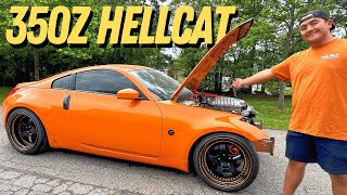 MOTOR DE HELLCAT EN MI 350Z [upl. by Assiled946]