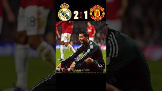 Real Madrid🆚️ Manchester United21Imaginary match highlightsshorts football youtube ronaldo [upl. by Joletta433]