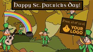 Leprechaun Band St Patricks Day Video Template  VideoScribe [upl. by Neukam]