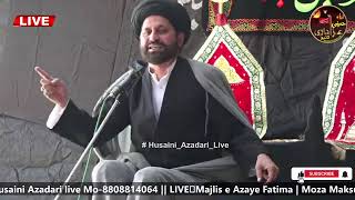 Majlis e Shahdat Hazrat Fatima Zehra SA2024 Maksodan Chak Azamgad [upl. by Eelnayr]