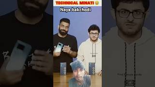 technical Guru vs carry minatinaw bakchodishorts funny carryminati technical guruji [upl. by Ardnahs]