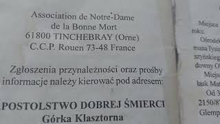 Po Bogu nic ważne jak przygotowanie śmierciOdezwa Papieża Piusa XINajstarsze Sanktuarium Polski [upl. by Mag913]