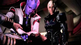 Mass Effect 3 Omega DLC Final  Bonus Scene wLiara [upl. by Enyr]