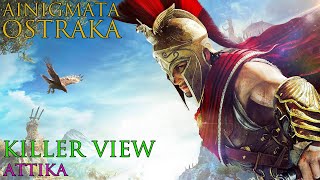 Assassins Creed Odyssey  Ainigmata Ostraka  Killer View Attika [upl. by Arrej]